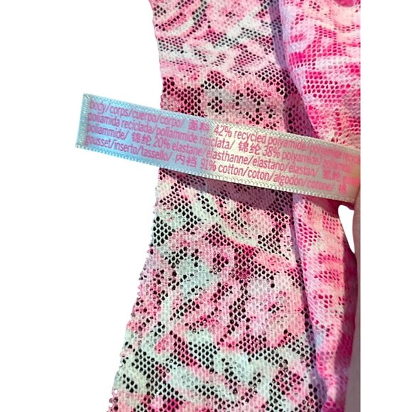 Victorias Secret Pink Womens M Seamless Cheeky Panty Recycled Polyamide & Cotton - Picture 4 of 4